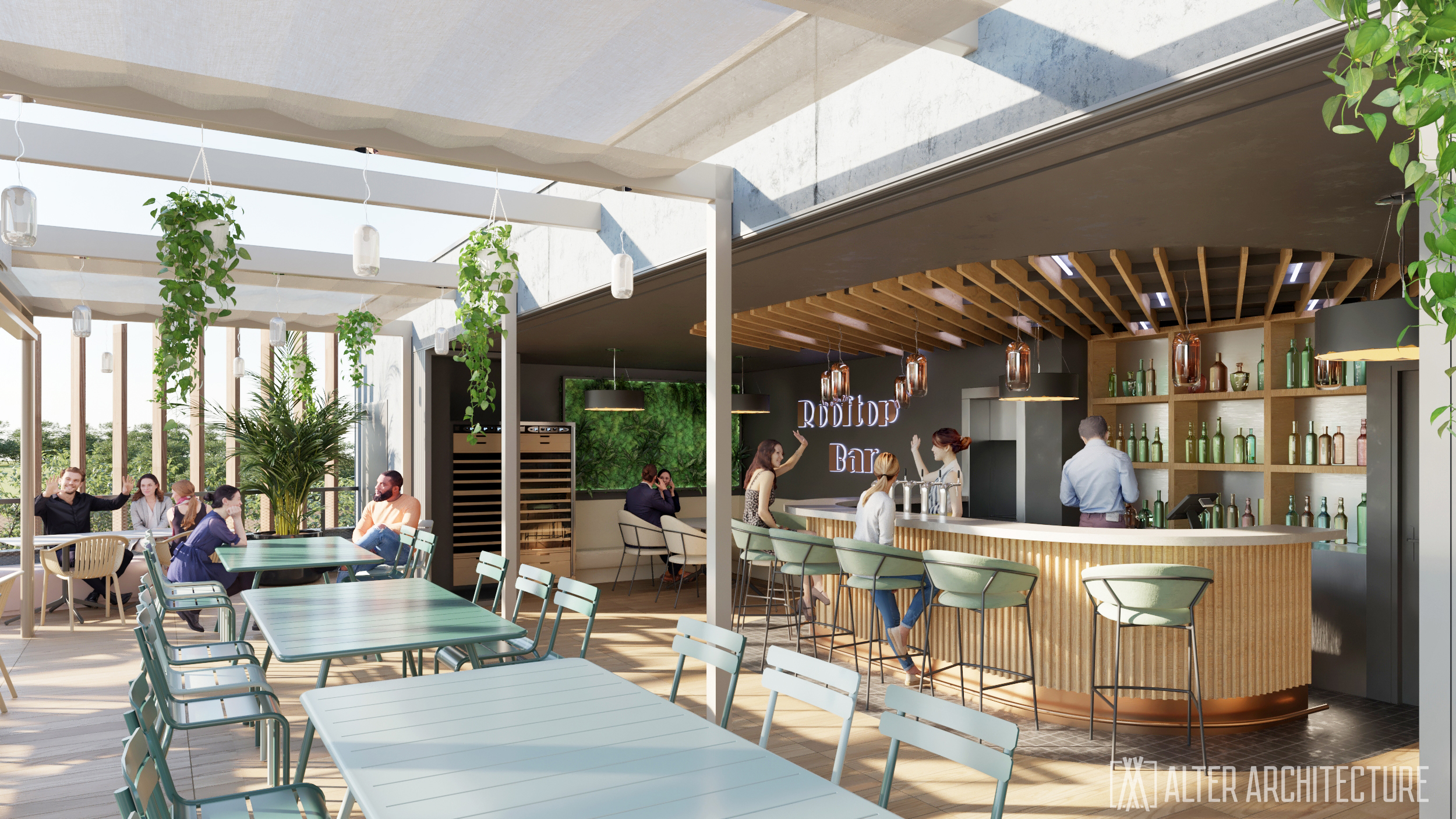 Alter Architecture - Architecte & Maitre d'Oeuvre Occitanie - Complexe ERP Auzeville